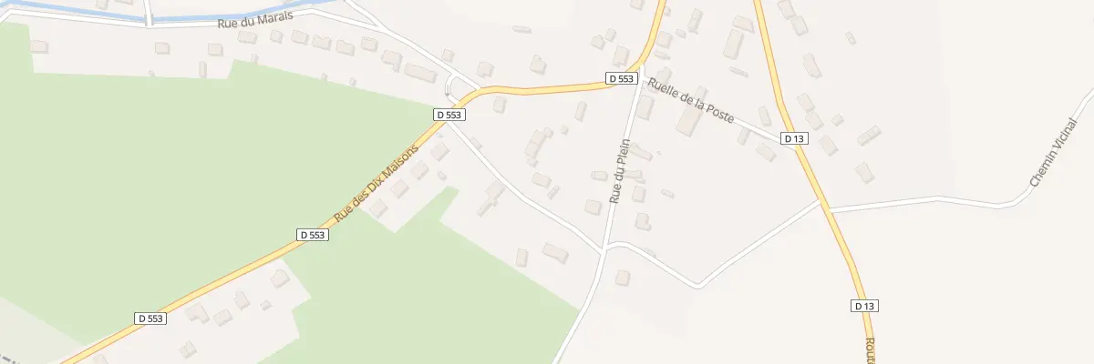 Plan du 3A Rue de la Sablière à Deuillet