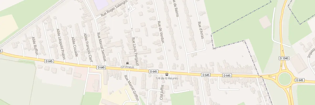 Plan du 5 Rue de Verdun à Escaudain