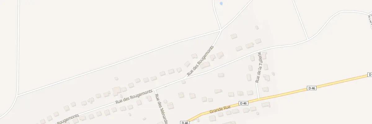 Plan du 59 Rue des Rougemonts à Saligny