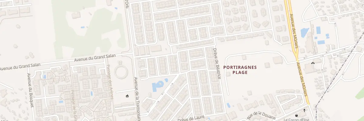 Plan du 472 Les Portes du Soleil à Portiragnes
