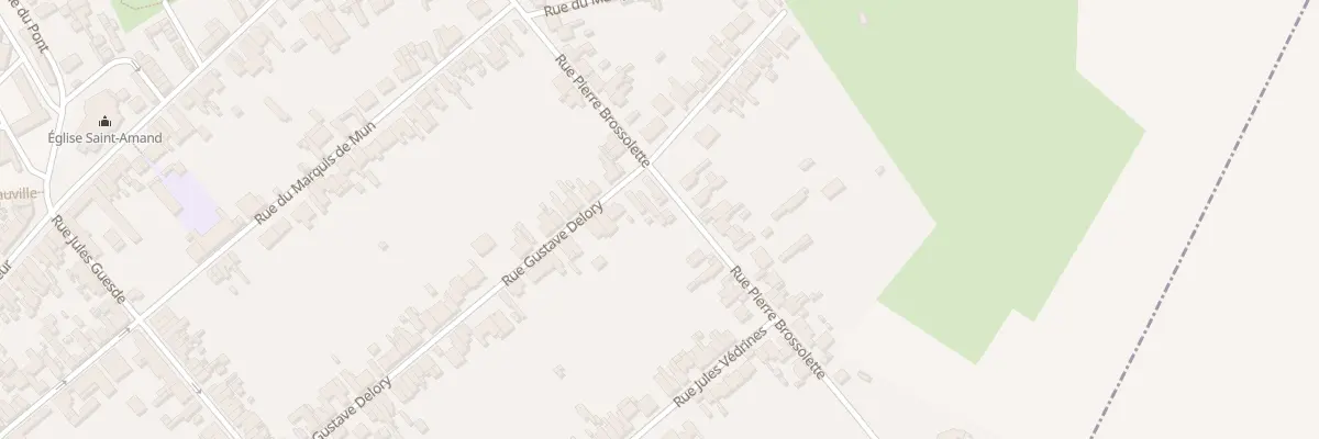 Plan du 62 Rue Gustave Delory à Neuville-sur-Escaut