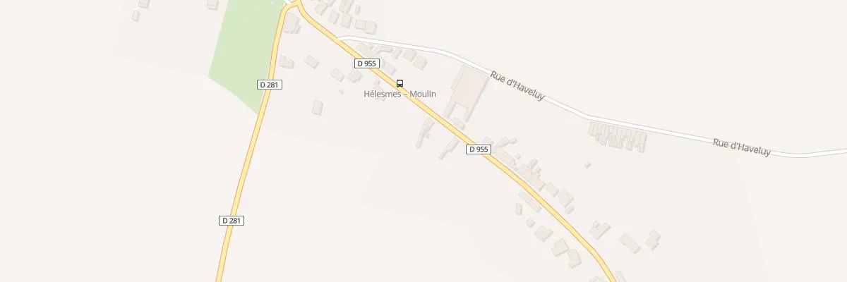 Plan du 286 Rue Jean Baptiste Lebas à Hélesmes