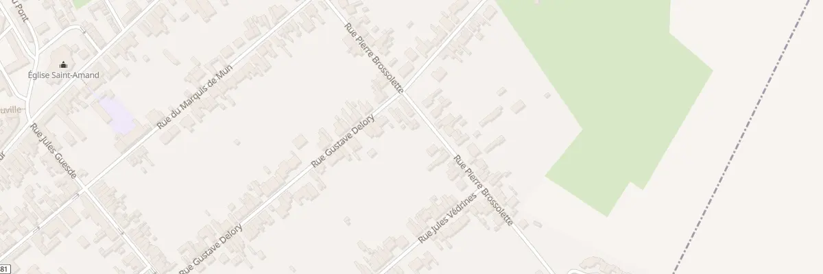 Plan du 60 Rue Gustave Delory à Neuville-sur-Escaut