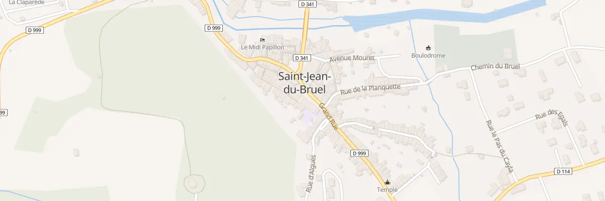 Plan du 28 Gr Grand Rue à Saint-Jean-du-Bruel