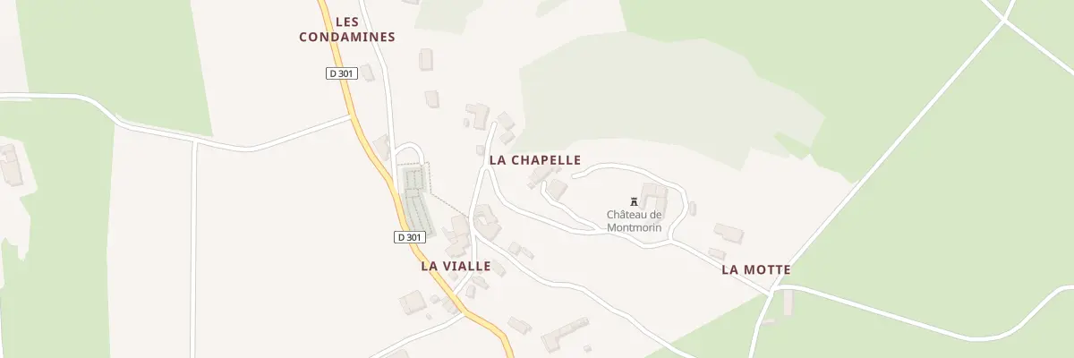 Plan du 5018 Le Chateau à Montmorin