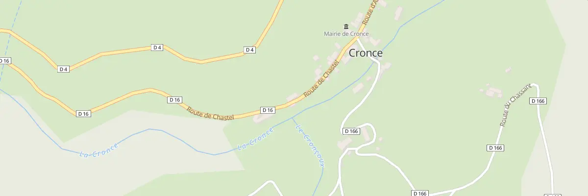 Plan du 5028 Le Bourg à Cronce