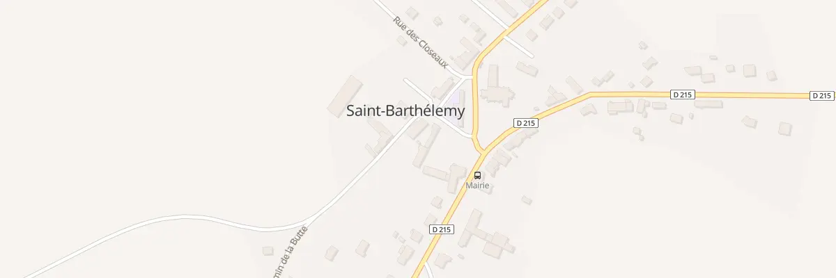 Plan du 5 Rue du Vieux Pressoir à Saint-Barthélemy