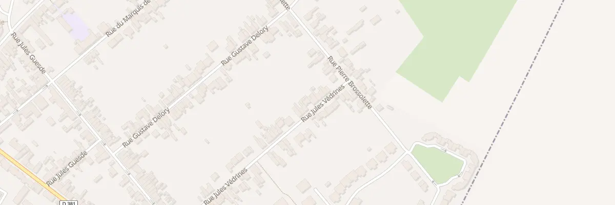 Plan du 45 Rue Jules Védrines à Neuville-sur-Escaut