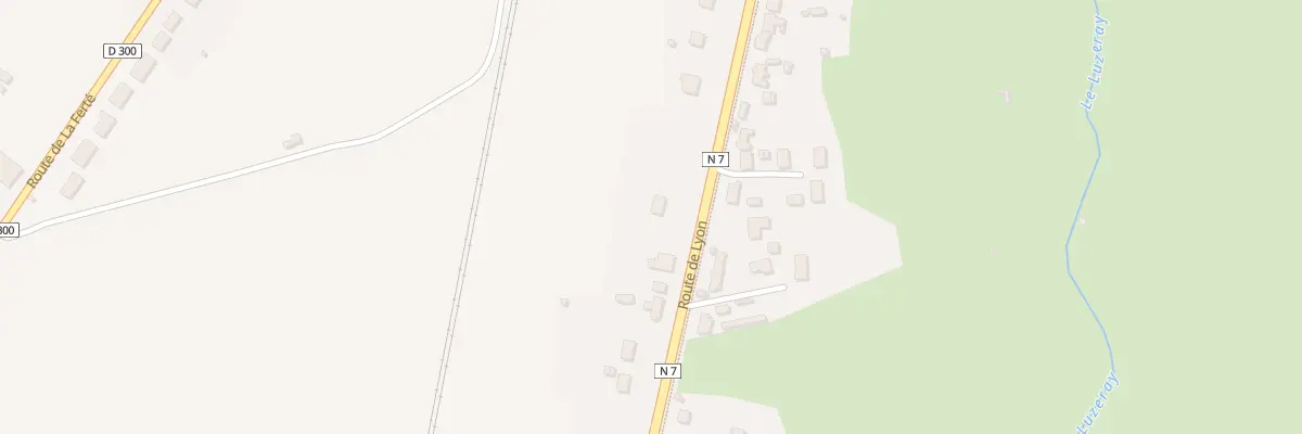 Plan du 38 Rte de Lyon à Bessay-sur-Allier