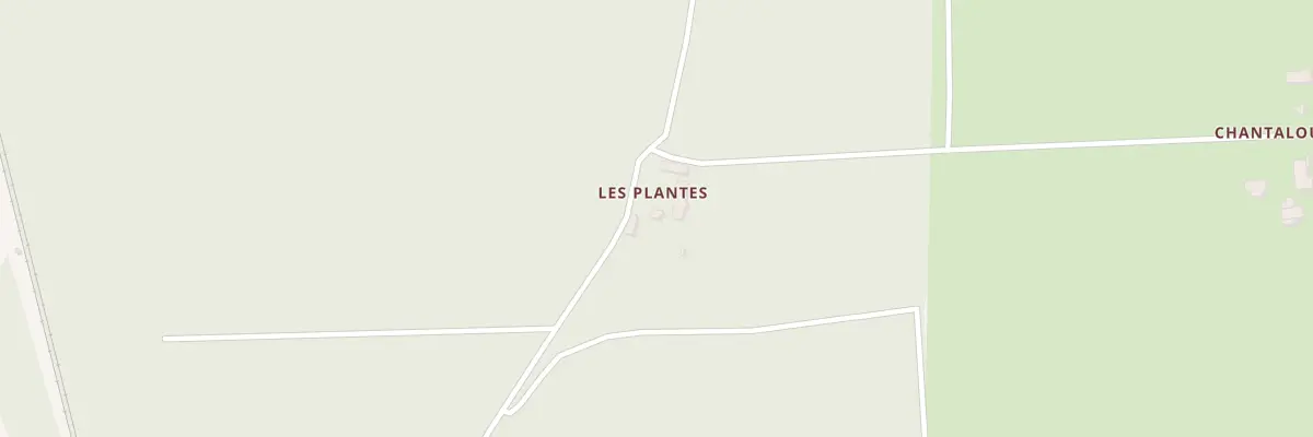 Plan du 5138 Les Plantes à Toulon-sur-Allier