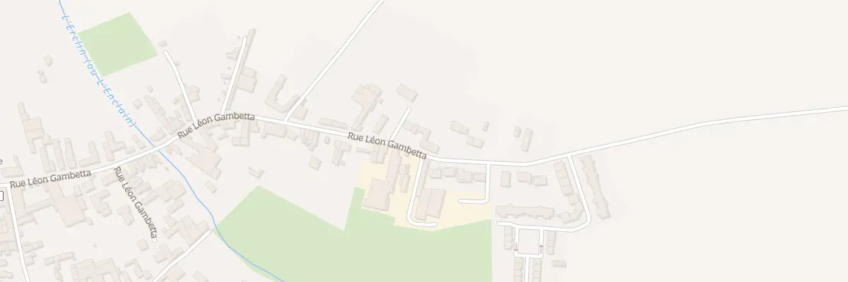 Plan du 63 Rue Léon Gambetta à Rieux-en-Cambrésis