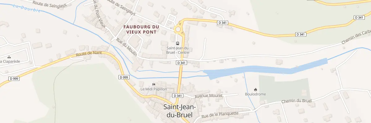 Plan du 2 Che des Carbonials à Saint-Jean-du-Bruel