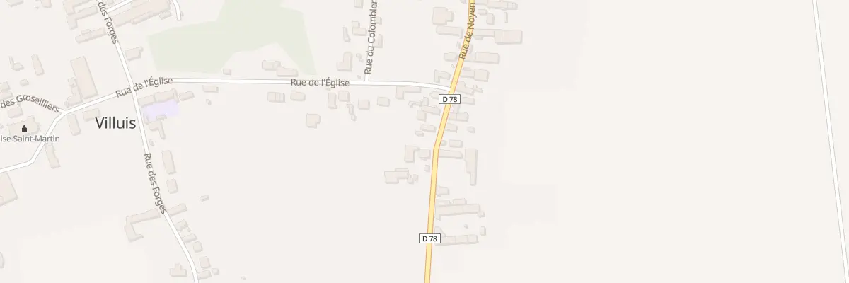 Plan du 35 Rue de Noyen à Villuis