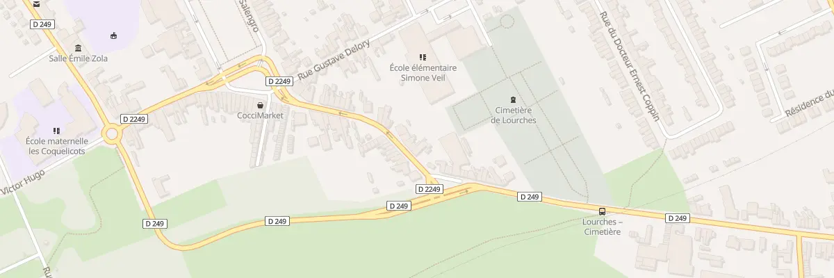 Plan du 347 Rue Carnot à Lourches