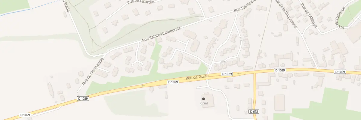 Plan du 3 Rue de Champagne à Homblières