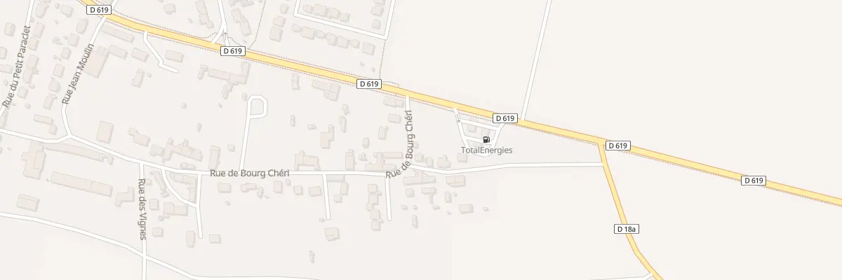 Plan du 42 Rue de Bourg Cheri à Sourdun