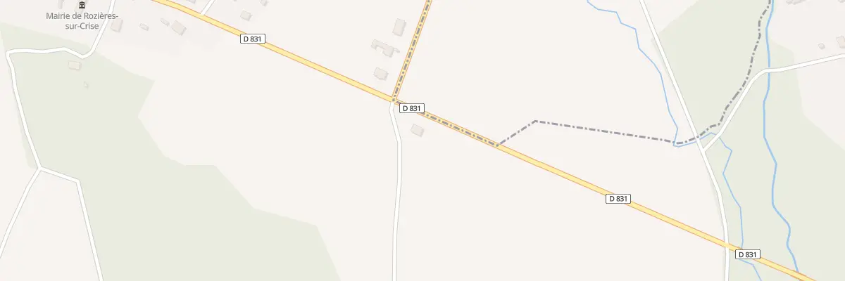 Plan du 25 Rue des Tilleuls à Rozières-sur-Crise