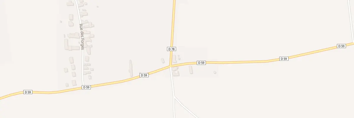 Plan du 1 Rte de Trainel à Villuis