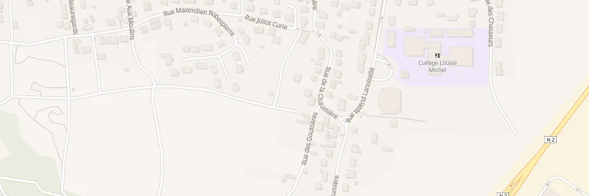Plan du 394 Rue de la Chaumière à Villeneuve-Saint-Germain