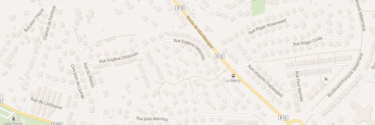 Plan du 5 Rue Eugene Delacroix Imp B à Yzeure