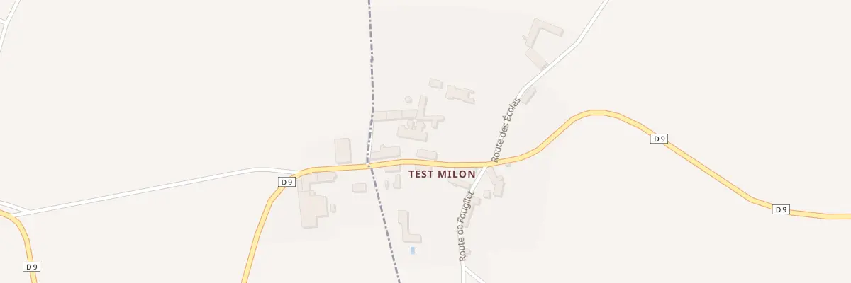 Plan du 78 Test Milon Hameau à Sementron