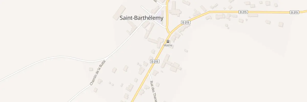 Plan du 6 Rue des Prés de la Foire à Saint-Barthélemy