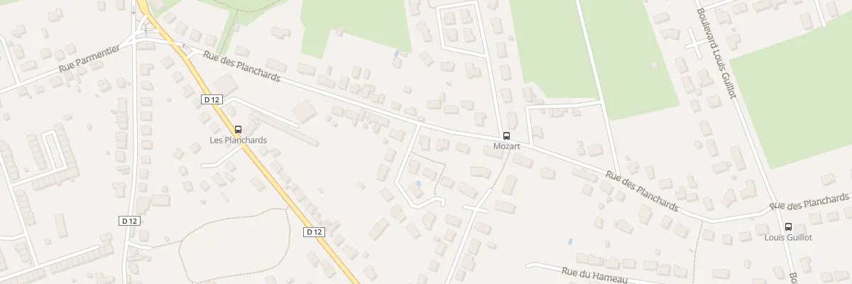 Plan du 32 Rue des Planchards à Yzeure