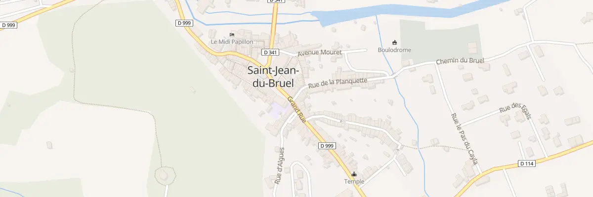 Plan du 5046 Grand Rue à Saint-Jean-du-Bruel