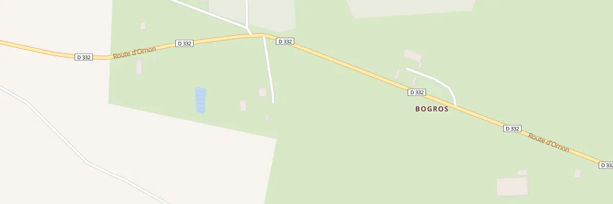 Plan du 2 Bogros à Culhat