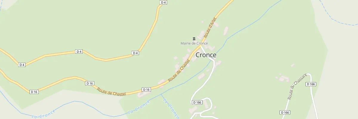 Plan du 5026 Le Bourg à Cronce