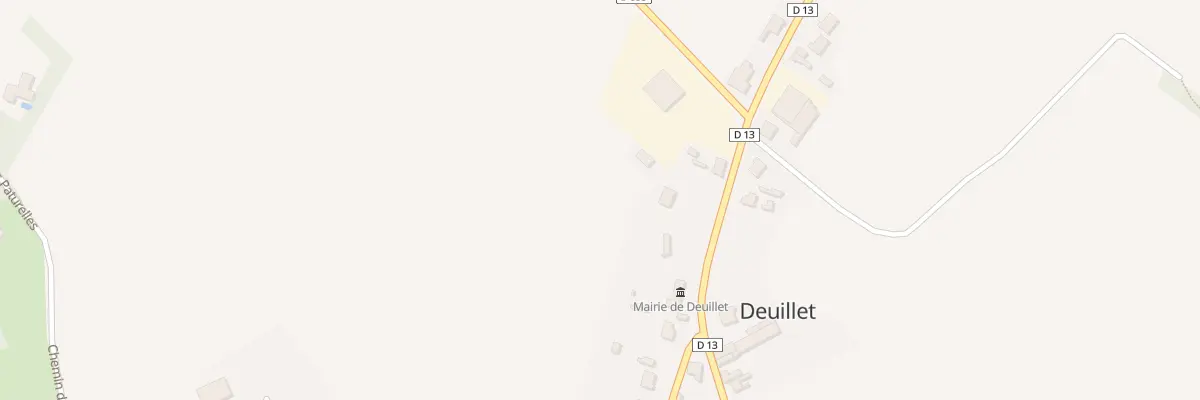 Plan du 8B Rte d’Andelain à Deuillet