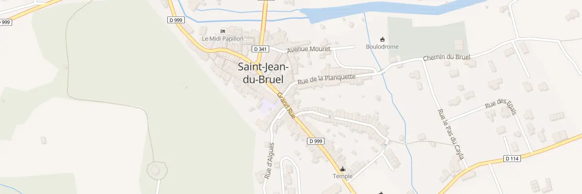Plan du 5047 Grand Rue à Saint-Jean-du-Bruel