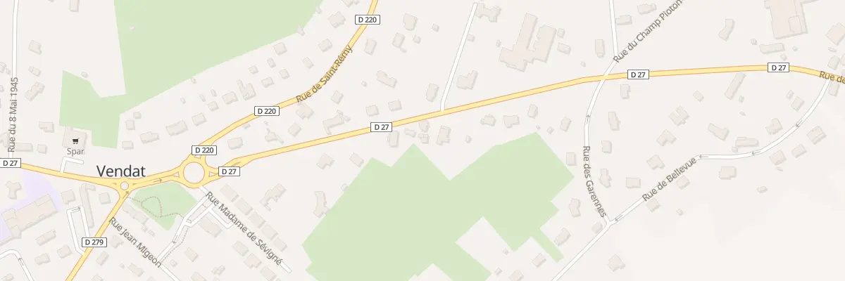 Plan du 18 Rue de Vichy à Vendat
