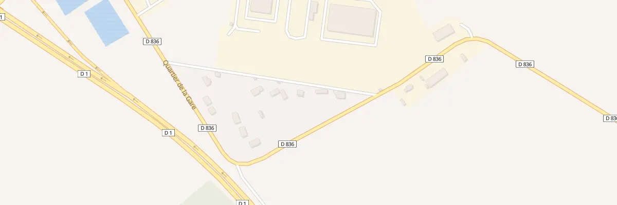 Plan du 6 Qua de la Gare à Hartennes-et-Taux