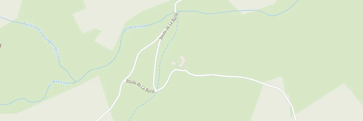 Plan du 5029 La Borie à Saint-Austremoine