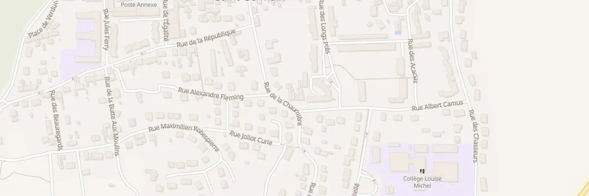 Plan du 205 Rue de la Chaumière à Villeneuve-Saint-Germain