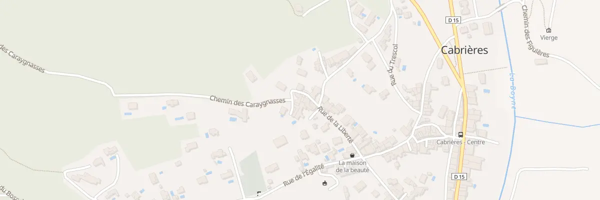 Plan du 9 Rue du Mas du Bayle à Cabrières