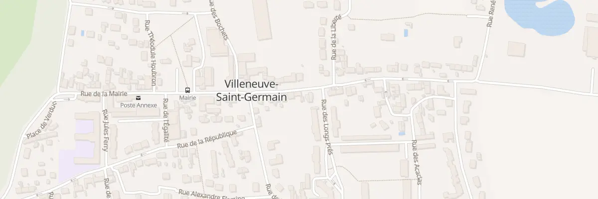 Plan du 271 Rue Jean Jaurés à Villeneuve-Saint-Germain