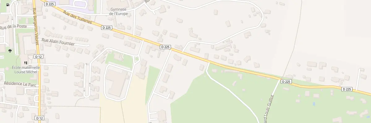 Plan du 3 Rue Rose Valland à Yzeure