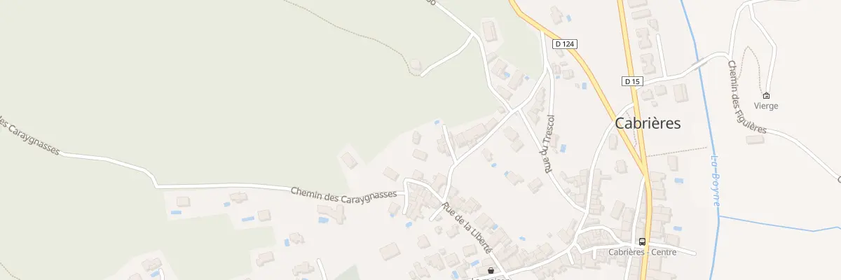 Plan du 5114 Av de l’Estabel à Cabrières