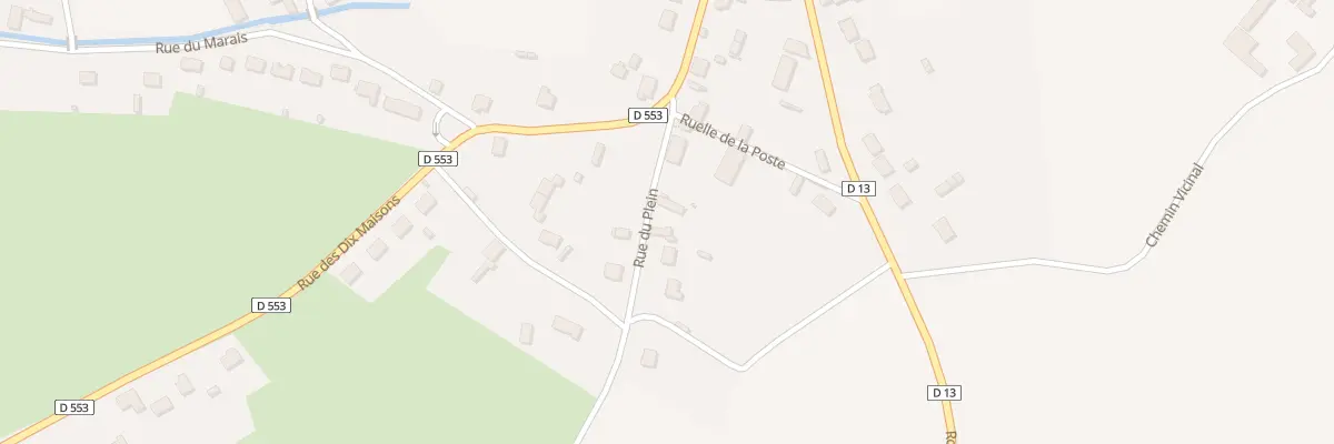 Plan du 3 Rue du Plain à Deuillet