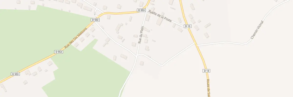 Plan du 7 Rue du Plain à Deuillet