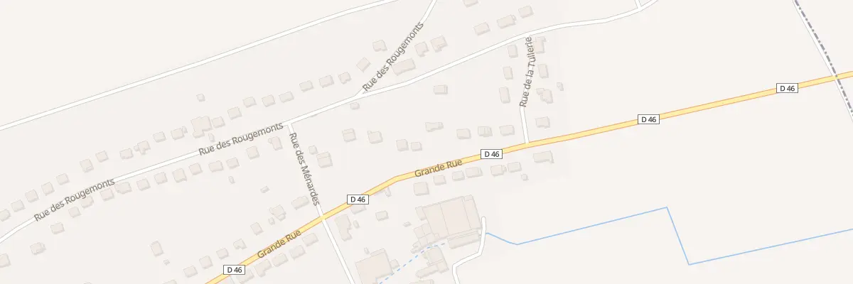 Plan du 5 Gr Grande Rue à Saligny