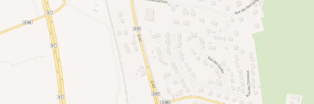 Plan du 11 Rue des Marronniers à Toulon-sur-Allier