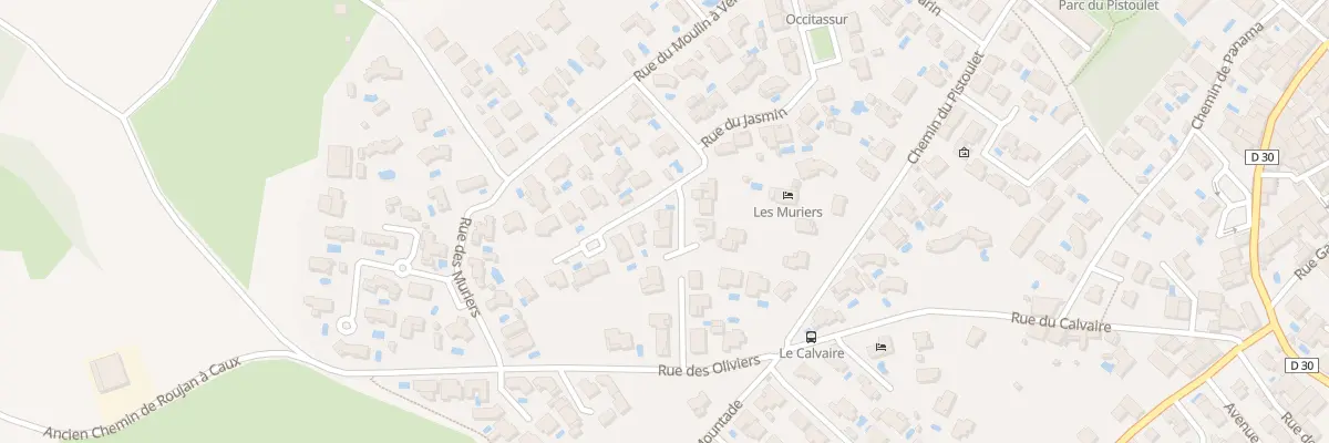 Plan du 2 Rue des Tulipes à Caux