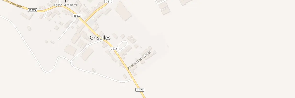 Plan du 9 All du Petit Noyer à Grisolles
