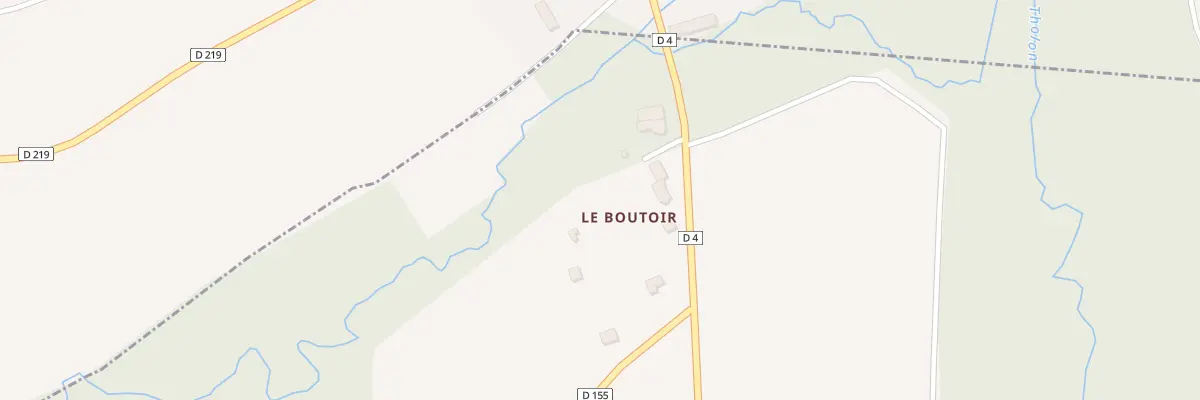Plan du 4 Le Butoir à Saint-Maurice-le-Vieil
