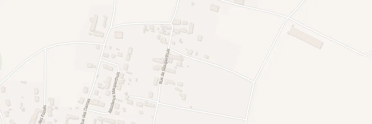 Plan du 16 Rue de Mauperthuis à Sourdun