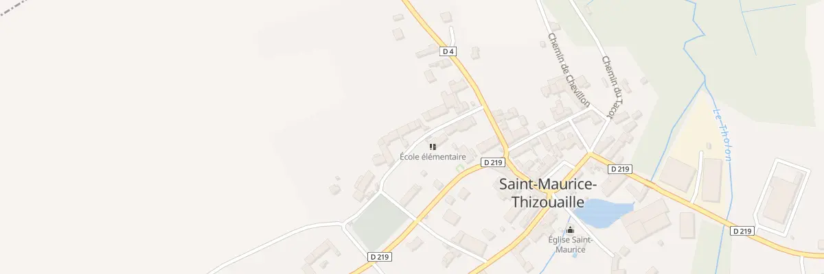Plan du 6 Rue de Charny à Saint-Maurice-Thizouaille