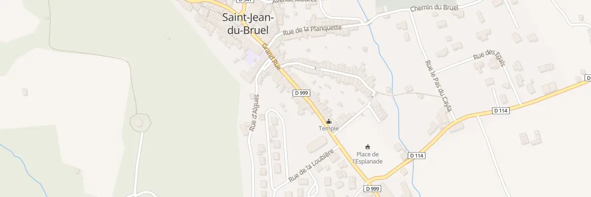 Plan du 60 Gr Grand Rue à Saint-Jean-du-Bruel